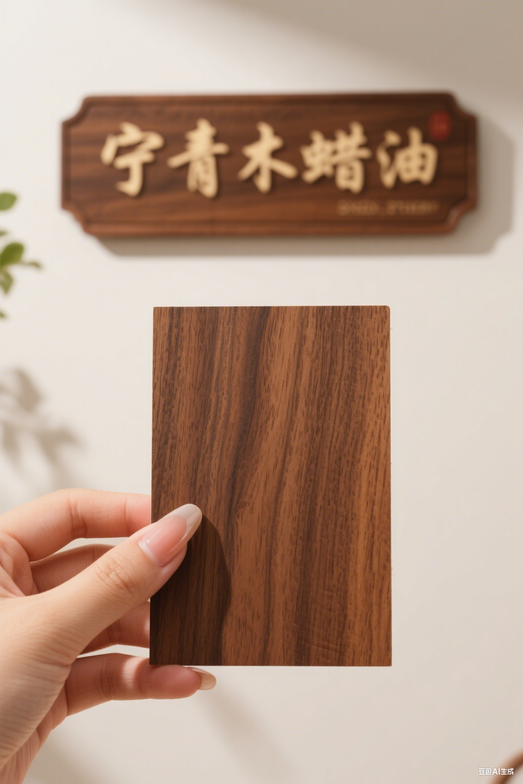 胡桃木木蜡油样板展示